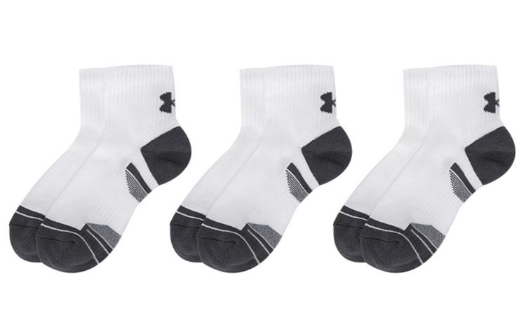 Under Armour Unisex Crew Socks 1379528-100 L