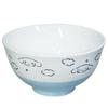 Sanrio Cinnamoroll Rice Bowl with Blue Sky Cinnamon Sanrio Tableware Photo, Blue, Merchandise,