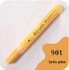 Guan Na 48-Color Waterproof Acrylic Markers for Ceramic, Stone, Graffiti & Coloring
