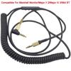 Cavo di ricambio per cuffie con telecomando in linea per Marshall Monitor/Major II 2/Major III 3/Mid BT
