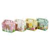 12Pcs Easter Themed Gift Packaging Boxes with Handles and Clear Window Candy Chocolate Holder Case for Holiday Supplies