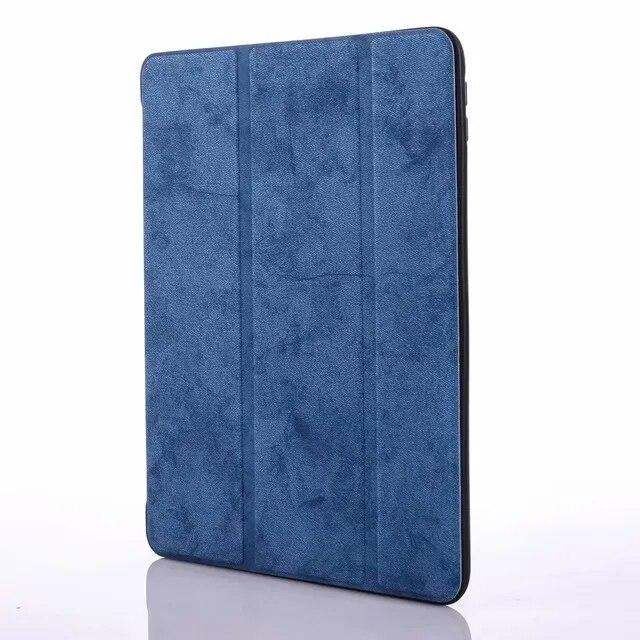 Case For iPad Pro 12.9 with Pencil Holder 2017 2015 Premium PU Leather TPU Soft Cover for iPad Pro 12.9 2020 Case+film