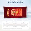 Arsenal Custom Name Printed Beach Towel Personalized Soft Towel For Swimming Beach Travel
