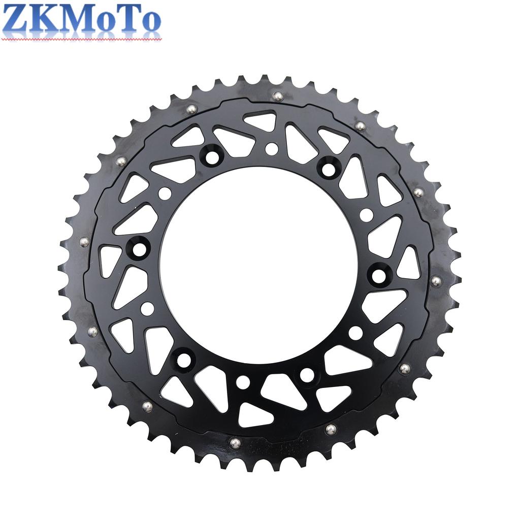 50T 52T Motorcycle Rear Chain Sprocket For KTM EXC EXCF SX SXF XC XCF XCW XCFW SMR 125 150 200 250 300 350 400 450 520 525 530