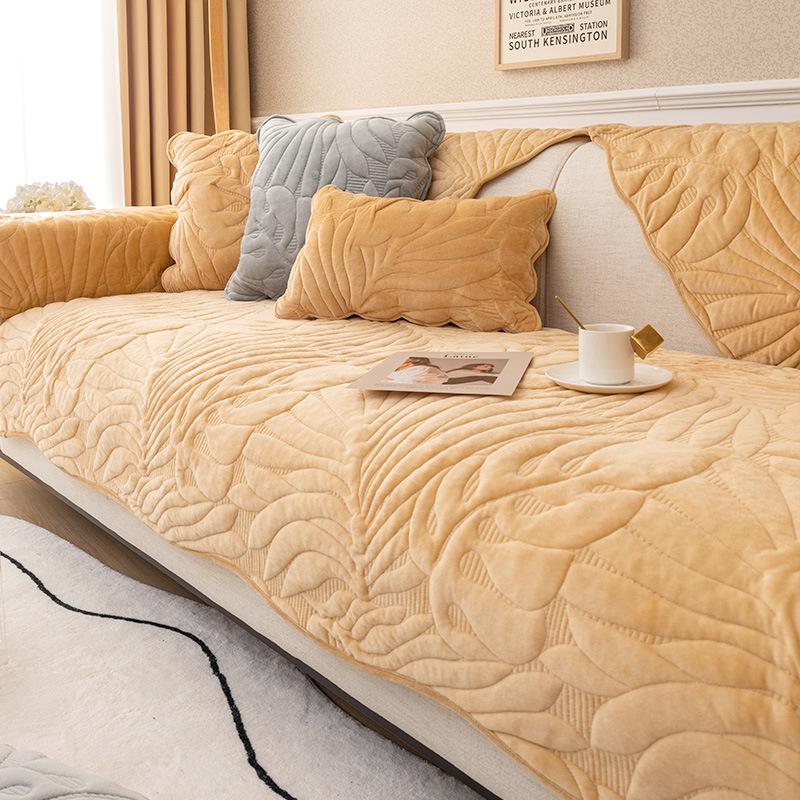 1 Stück Kurzplüsch Sofabezug, Sofahandtuch Dick Rutschfest Sofahusse, Vier Jahreszeiten Allgemein, Möbelschutz Für Schlafzimmer Büro Wohnzimmer