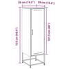 Highboard Rose 36 x 39 x 123 cm Steel