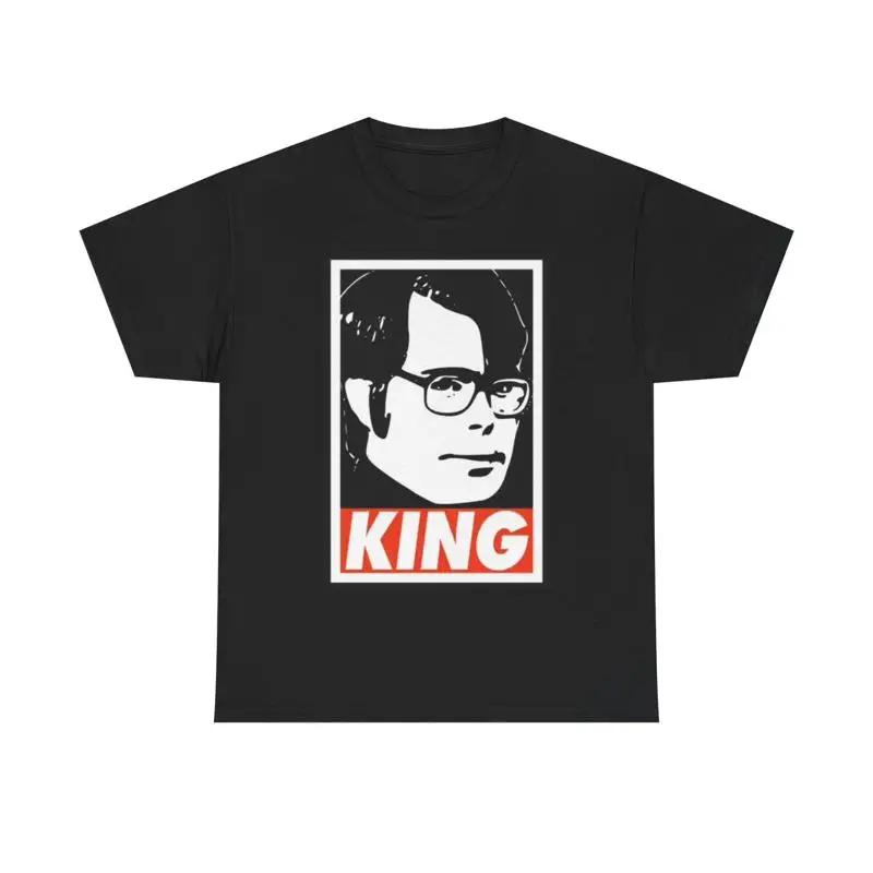 

Stephen King T Shirt Retro Poster Horror Funny Scary Heavy Cotton 5XL різнокольоровий
