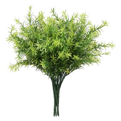 Gefälschte Rosmarin Bush Garten Home Decor Outdoor Zweige Rattan Blätter Künstliche Pflanze Reben Blatt Grün Gefälschte Kunststoff Wand Hängen
