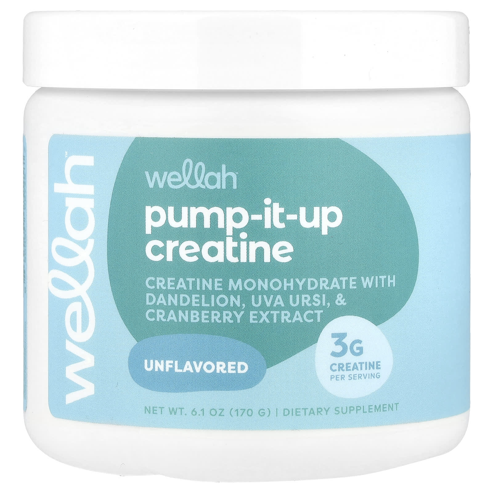 

Pump-It-Up-Creatine, Unflavored, 170G (6.1Oz)