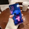 Klare Hülle für Samsung Galaxy A57 A37 A56 5G A36 Hüllen A55 A54 A35 A26 A07 A17 A16 A06 A34 A15 Weiche Abdeckung Cartoon Stitch Disney