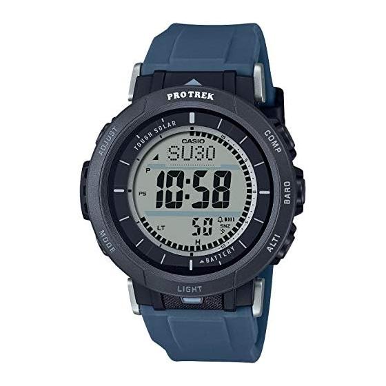 [Casio] Часы Protrek [Оригинальный отечественный продукт] Солнечные PRG-30-2JF Мужские темно-синие