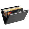 Stainless Steel 10-Card Metal Wallet & Case for Credit/Business Cards