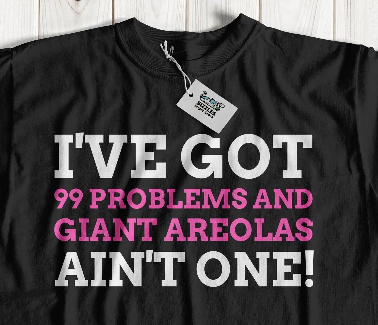 Funny Areola Reduction T-Shirt Nipple Surgery Gifts L