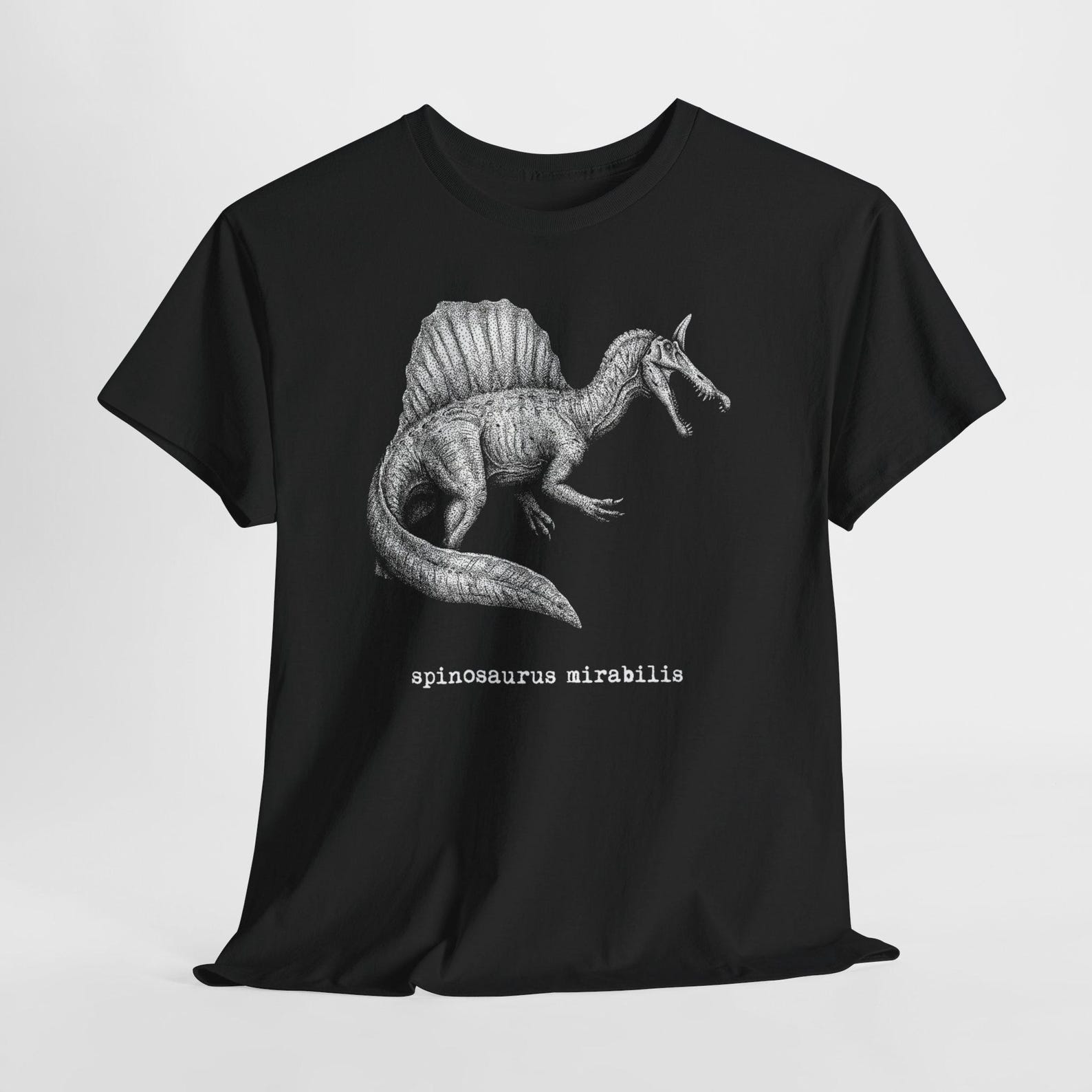 Spinosaurus Mirabilis Dinosaur Prehistoric Reptile Premium Tri-Blend T-Shirt L