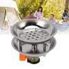 Stove Charcoal Burner Stainless Steel Slick Finish High Temperature Proof Outdoor Furnace Charcoal Starter for Camping