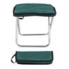Folding Stool Outdoor Camping Chair Portable Ultralight Stainless Steel Handbag Pocket Little Mazar For Nature Hike Fishing Tourist