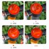 Garden Hose Nozzle with Foam Cannon Car Wash Foam Sprayer High Pressure Hose Nozzle with 8 Spray Modes for Car Washing Gardening Yard Cleaning Pet