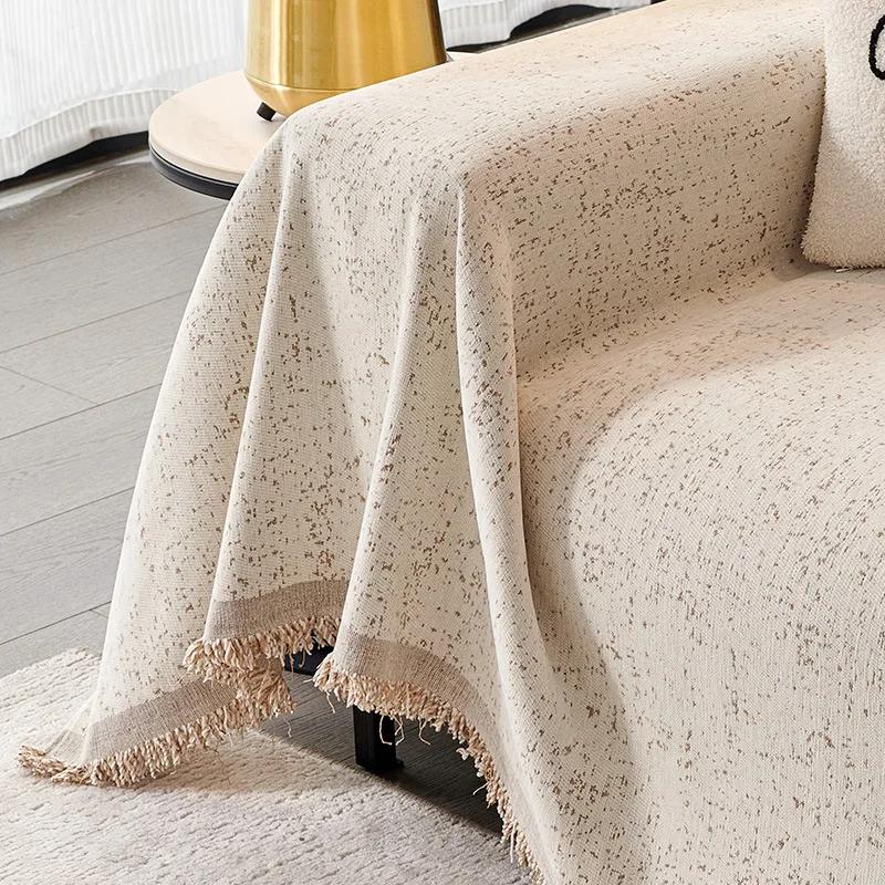Sofa Towel Non-slip Cover Cloth Sofa Cushion Chenille Four Seasons Universal Full Cover One-piece Cover Blanket