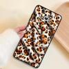 Luxurious leopard print pattern Phone Case For Xiaomi Mi Poco F3 F4 F5 F6 X3 X4 X5 X6 X7 M3 M4 M5 M6 M7 GT Pro 5G Black