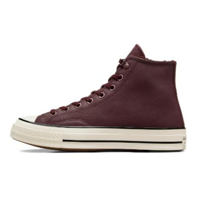 Chuck 70 Comfortable and Soft Non-slip Wear-resistant High-top Skate Shoes Unisex Brown