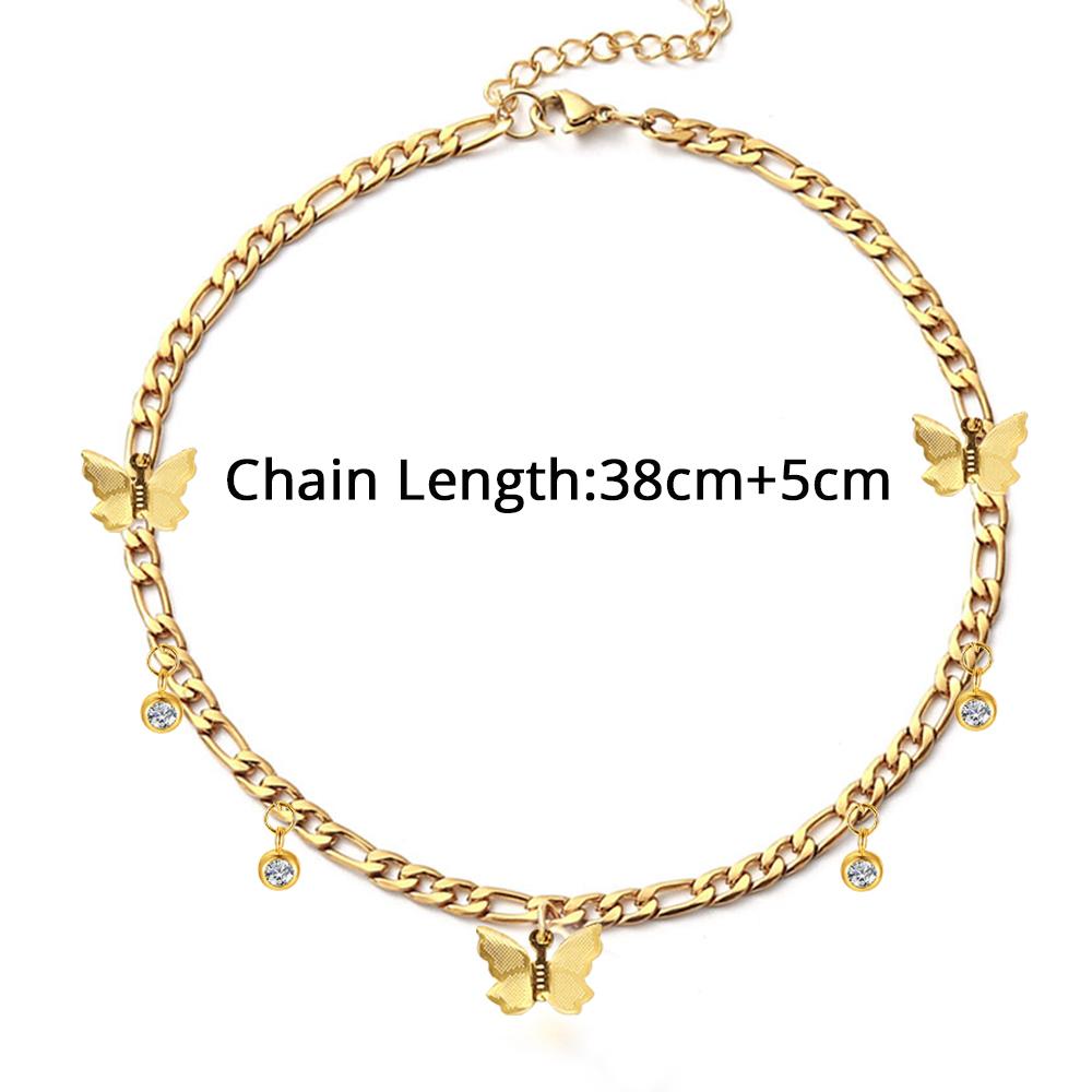 Gold Color Stainless Steel Choker Necklace Women Hip-hop Punk Short Box Link Neck Chains for Women Jewelry Collares De Moda 2019