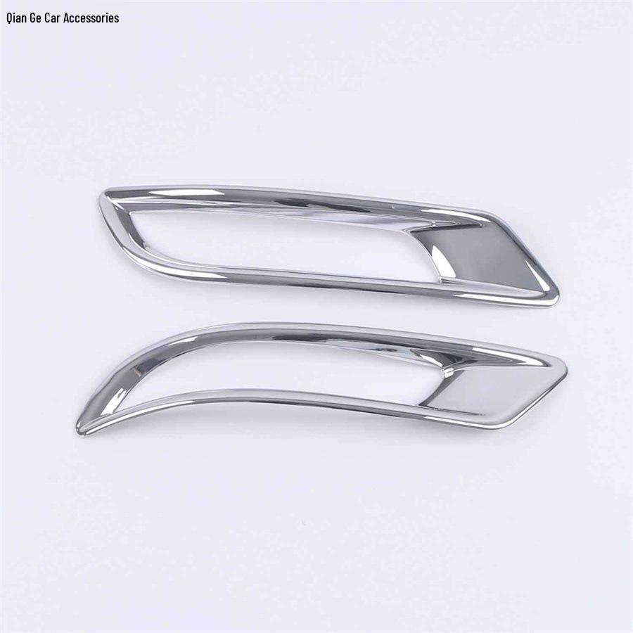 Honda 21 CRV Electroplated Trim Accessories: Front Grille Emblem, Front & Rear Fog Light Covers.