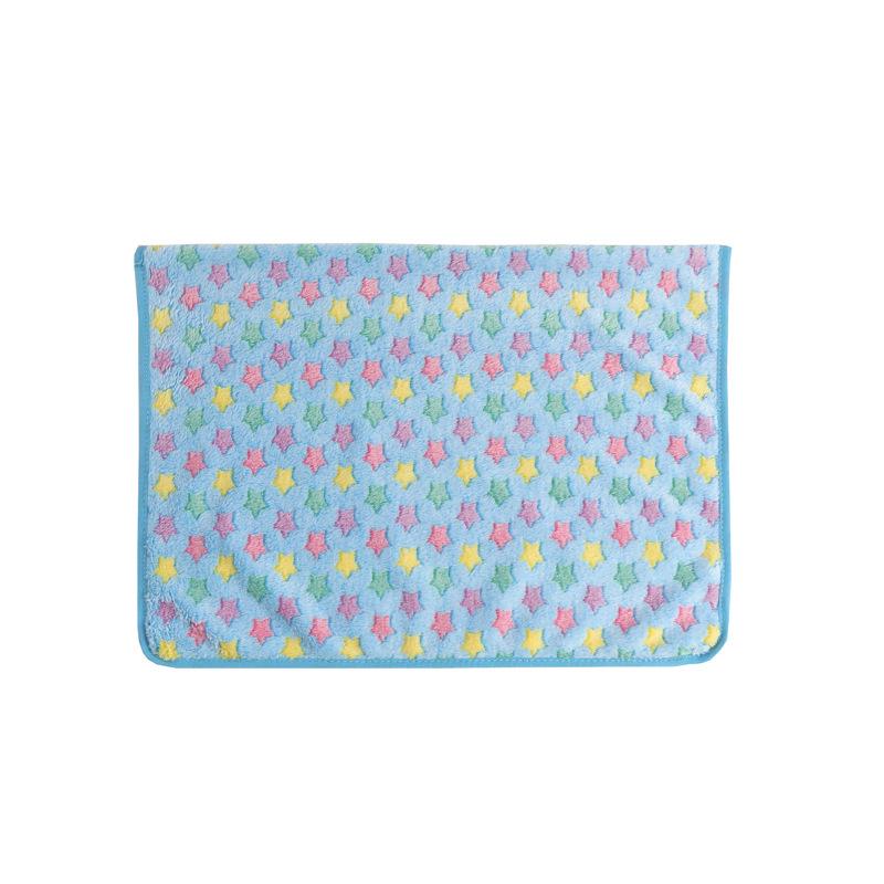 Cozy Coral Fleece Pet Blanket for Dogs and Cats - Warm Autumn & Winter Nest Mat