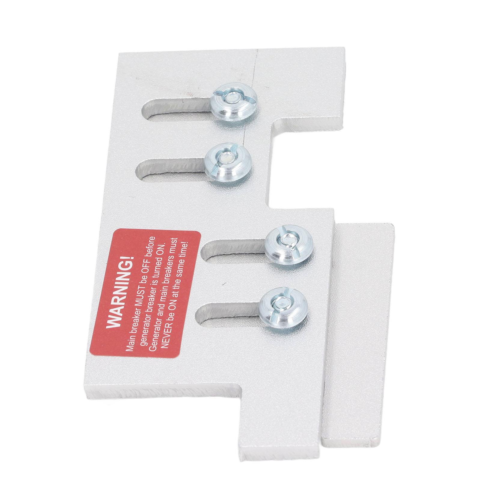 

Generator Interlock Kit Aluminum Alloy Generator Electrical Interlock Kit for Eaton