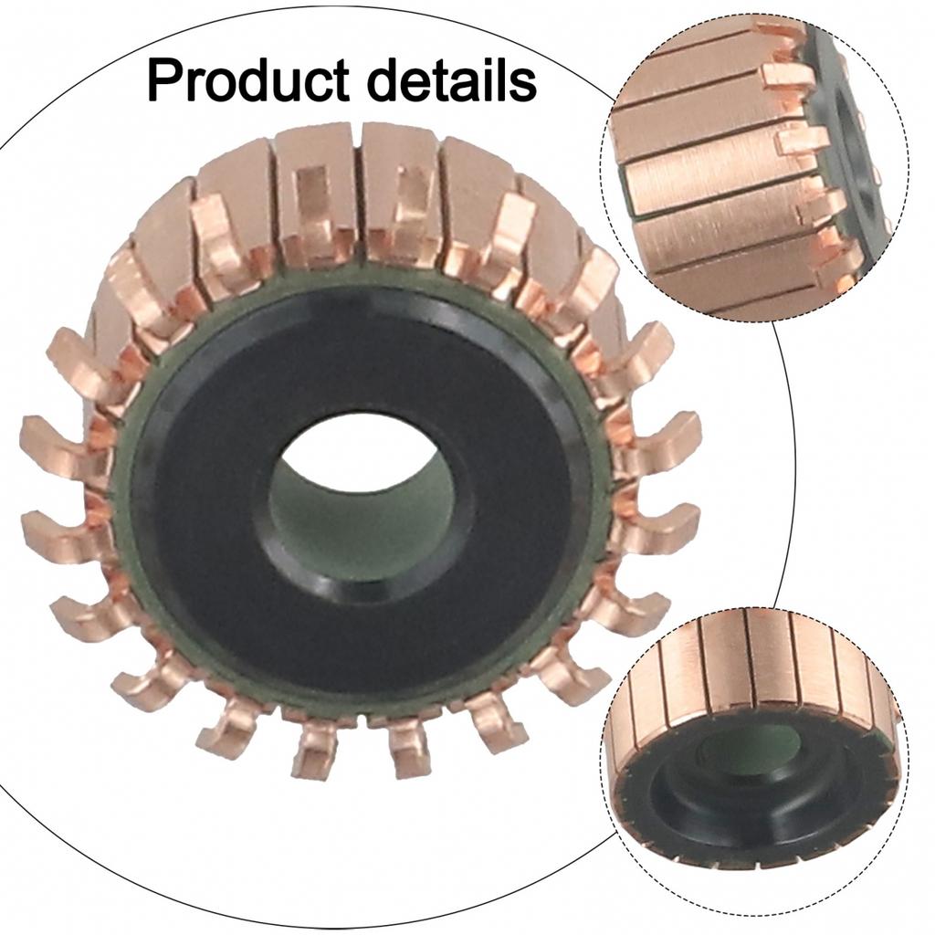2022 Motor Commutator Copper Tone/Black Replacement