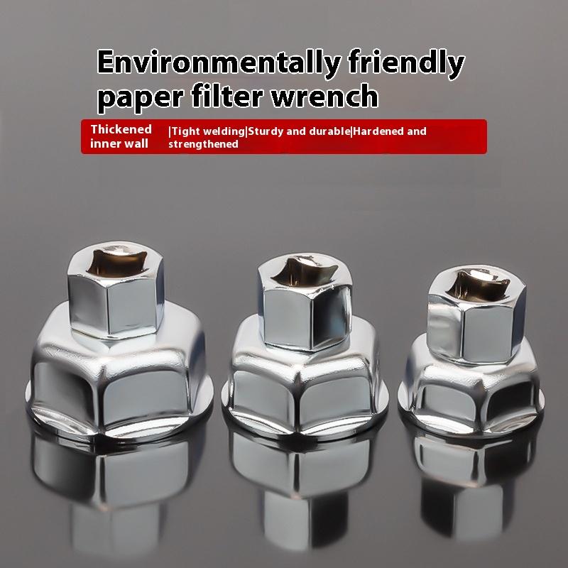 27/32/36Mm Socket Wrench Auto Car Oil Filter Wrench Socket Remover Tool Suitable For Most Car Models Oil Filter Caps