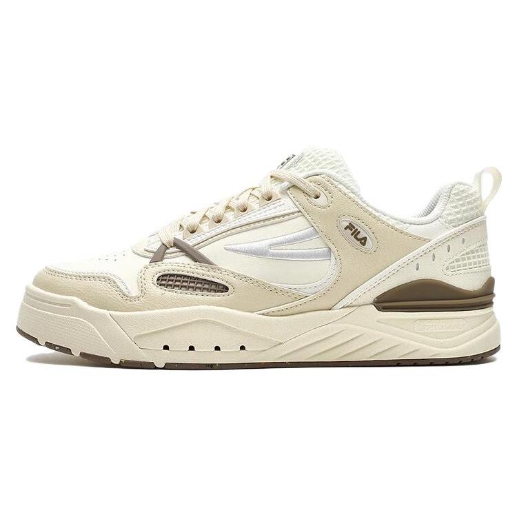 FILA Slam 22 Skate Shoes  White Beige Brown  Women s F12W341208FPB 35.5