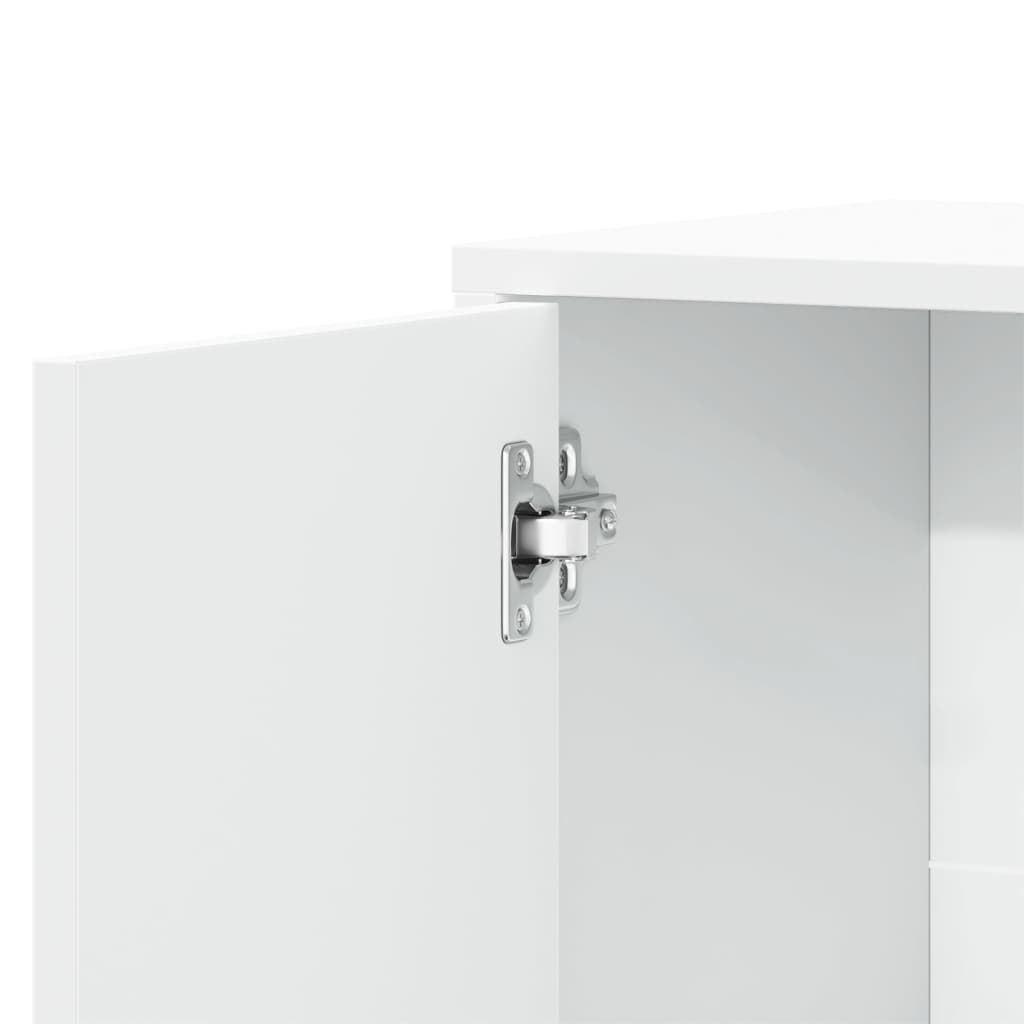 Vidaxl Cabinet, White, 60X31X70 Cm, Wood-Based Material