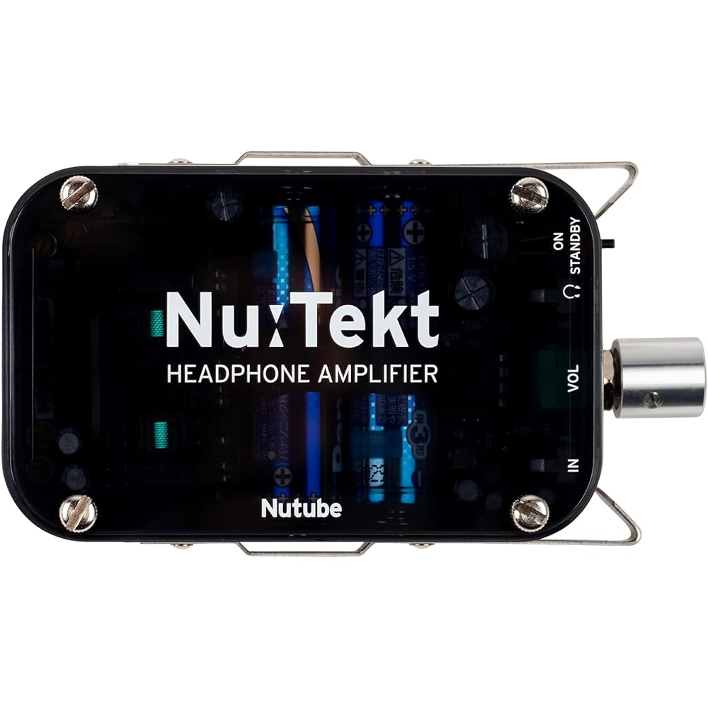 

KORG Nu:Tekt HA-S Headphone Amplifier Kit - Headphone amplifier with Nutube, DAC, and vacuum tube amplifier for high-quality sound