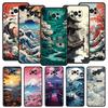 Japanese Landscape Phone Case For For Xiaomi Poco X6 X5 Pro X4 X3 NFC F5 Pro F4 F3 GT M5 M4 Pro 5G M3 C51 C50 C55 Soft Cover