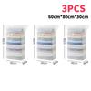 1-5pc Cubic Vacuum Storage Bags Large Plastic Storage Bags for Storing Clothes Quilt Blankets Compression Empty Bag Cover Travel
