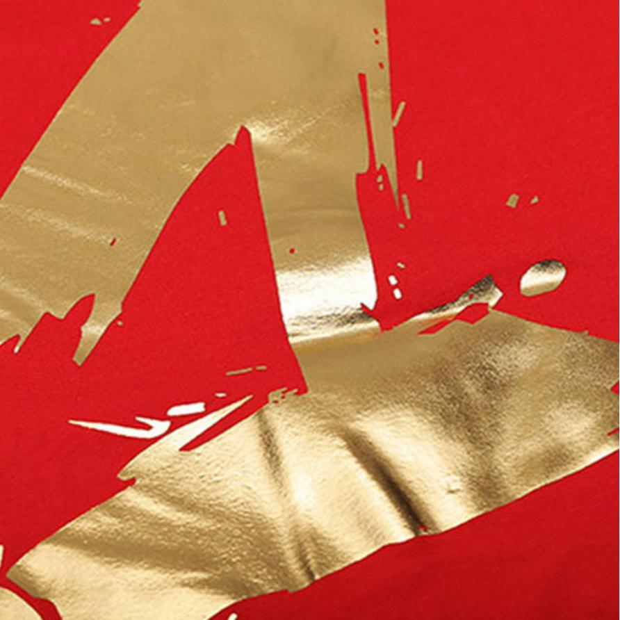 Nike Letter And Number Print Crew Neck Short Sleeve T-Shirt Kids Tops Red CQ0237-611