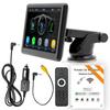 Universal 7inch Car Radio Multimedia Video Player Wireless Carplay And Wireless Android Auto Touch Screen Sun Visor B500