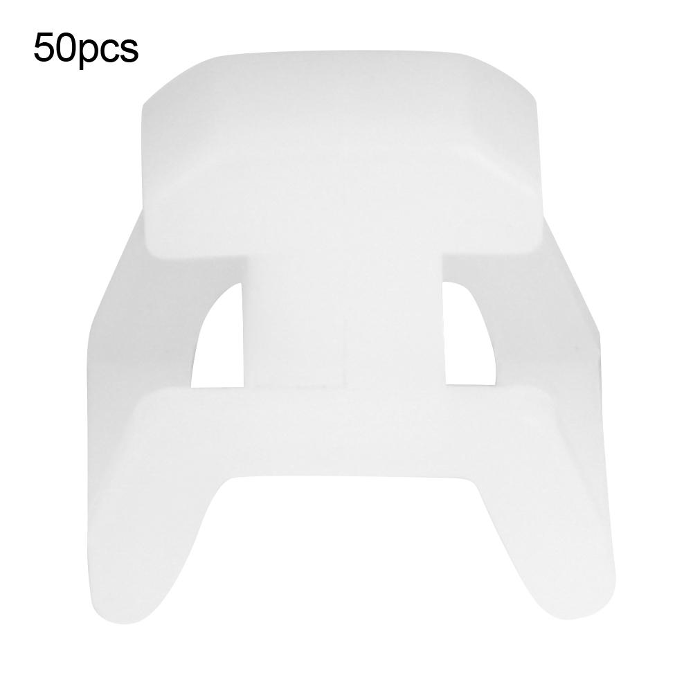 50pcs Base Mount Cable Wire Tie Zip Ties Holder for European Standard Aluminum ProfilesEuropean