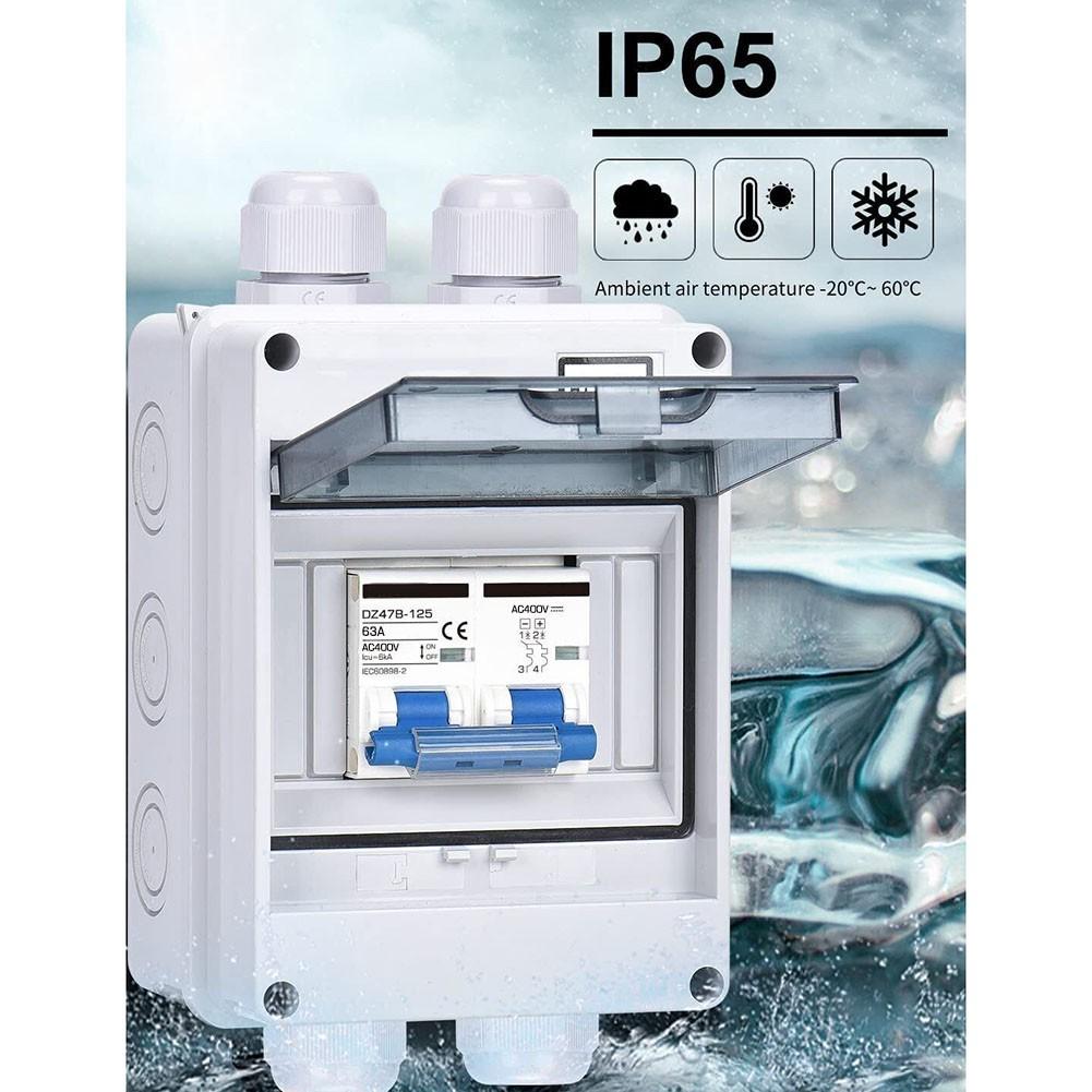 PV Trennbox AC400V Schutzschalter Solar Trennschalter 6-120A