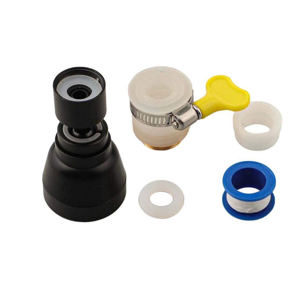 Stainless Steel Faucet Extender with 360 Degree Adjustment Capability