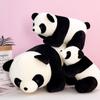 Pernă moale Panda pentru copii și adulți - Jucărie de pluș cu animale de pluș, cu blană pufoasă - 9cm/15cm/25cm/30cm/35cm/40cm/45cm/50cm/60cm