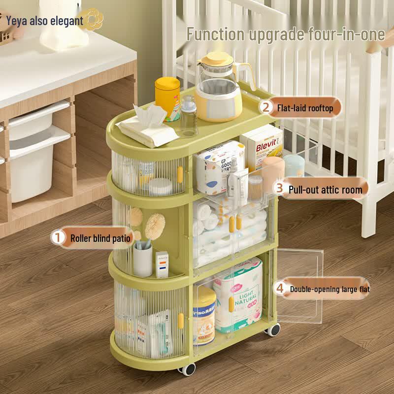 Yeya Multi-functional Folding Storage Cart