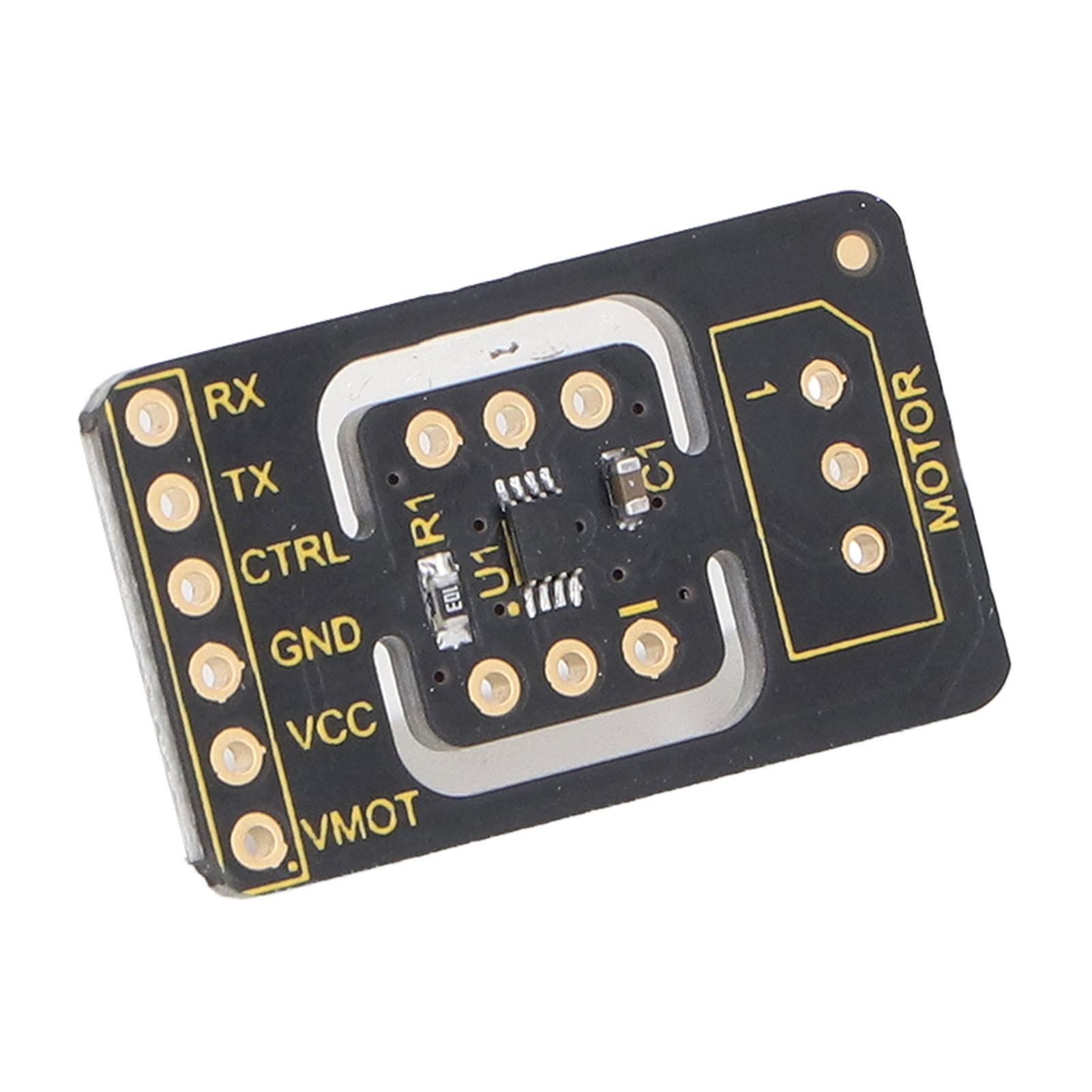 

Motor Driver Board Module Independent Control High Sensitivity 5V VCC Operation Servo Driver Board