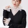 Reusable Fashion Collar Insert Delicate Lace Trim Polyester Layered Neckline Accessory For Various Clothing Styles