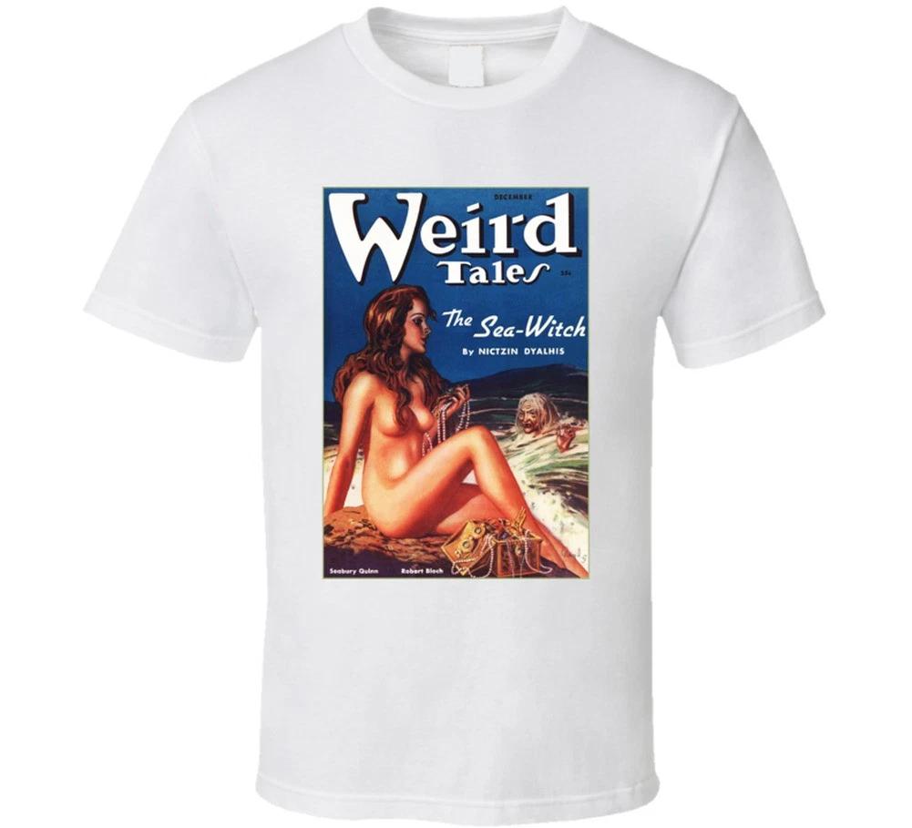 Sea Witch T Shirt White Retro Nautical Tee Siren Song Vintage S
