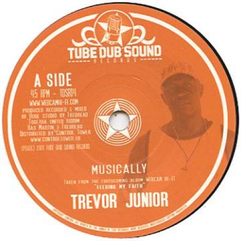 

7inch Record TREVOR JUNIOR - Musically TDSR14 Tube Dub Sound 2011 France Reggae, Ska & Dub Used