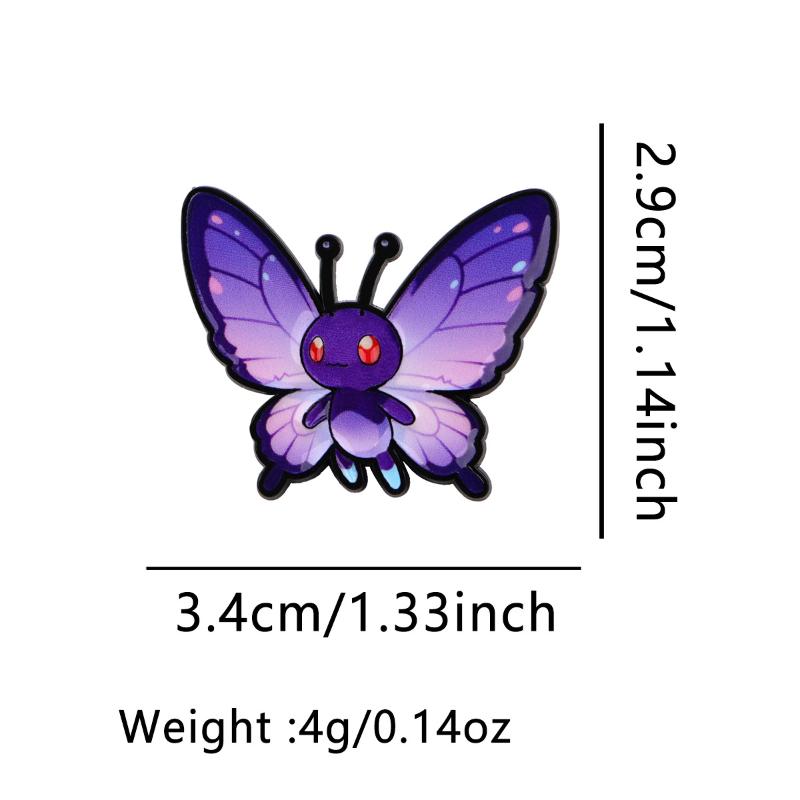 Cute Anime Monster Enamel Pin Cool Duck Turte Brooch Pines Lapel Pins Badge On Backpack Costume Accessories Jewelry Friends Gift