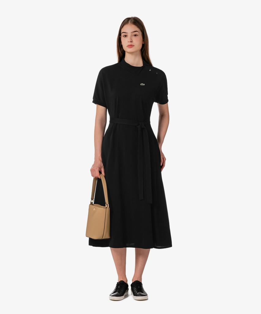 Lacoste Women'S Diagonal Placket Polo Dress Ef508E-56G 031