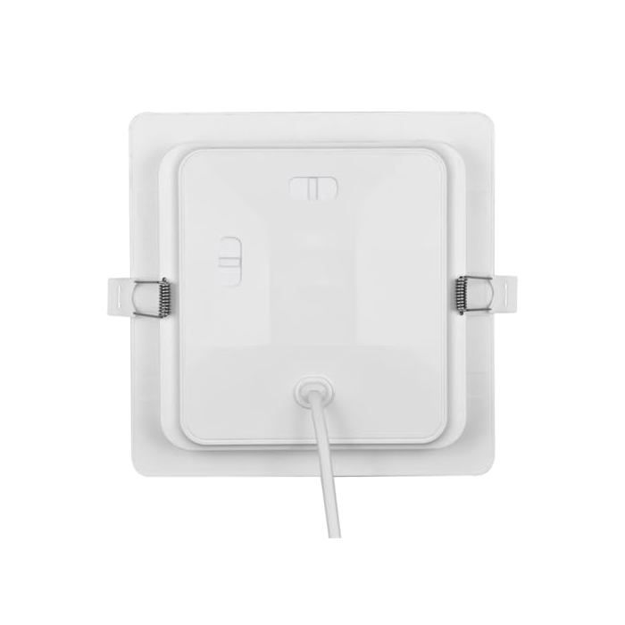 Adjustable Square Downlight - SILVER ELECTRONICS - 18W - White - CCT Selectable - IP54 - 1800 Lm