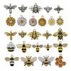Drip Oil Bee Honey Pot Pendant Keychain Accessory